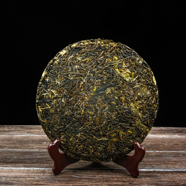 Чай Шен пуер Чотири Дракона щільне пресування 357 грам