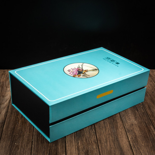 Подарунковий набір китайського чаю Зелений чай Мао Фен + Зелений чай Цун Мін 150 грам