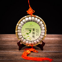 Sheng Pu'er with jasmine in bamboo 30 pcs