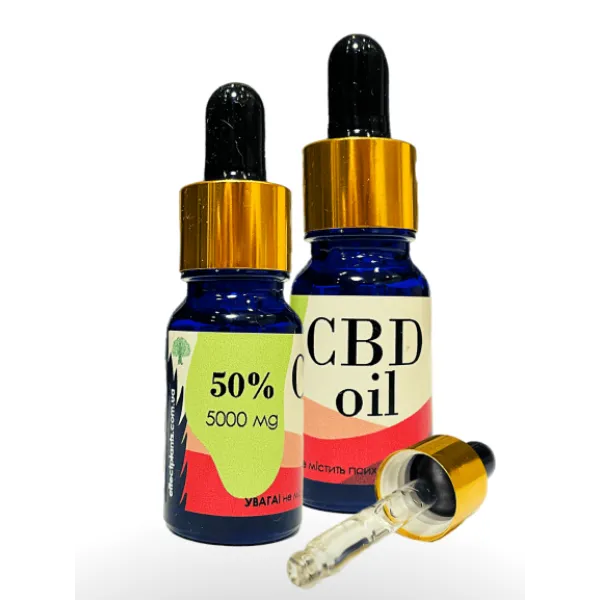 Конопляна КБД 'CBD' олія 50%, 30мл