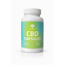 CBD 100 капсул 25 мг