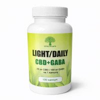 Dietary supplement Light/Daily CBD + GABA 100 capsules 50 grams