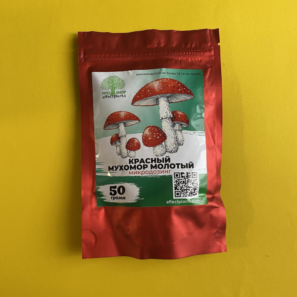 Червоний мухомор молотий 50 грам